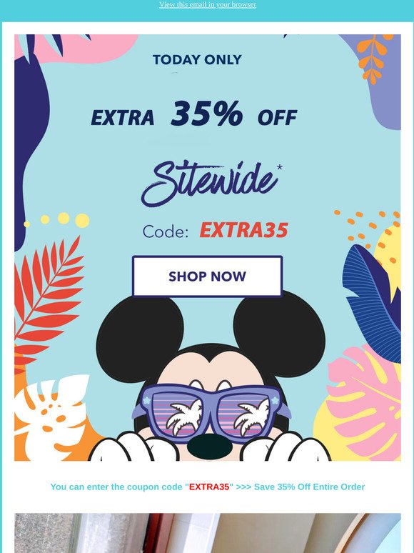 😍 , TODAY ONLY! Extra 35% Off For You!