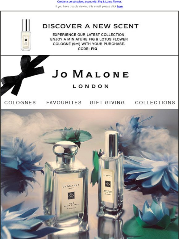 Jo Malone Promo Code 2020 Jo Malone London Black Friday 2021 Beauty