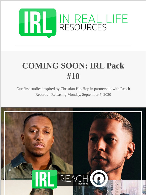 IRL Pack Sneak Peak - Releasing Sept 7