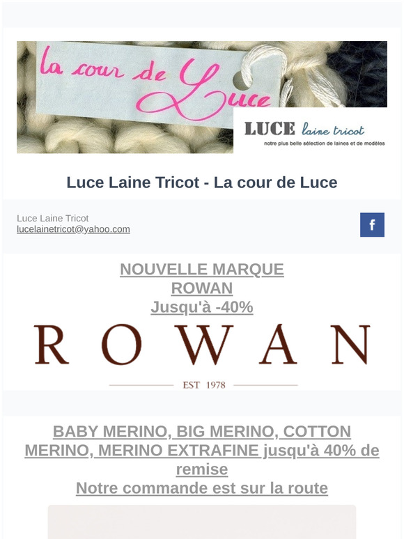 ROWAN -40%  ❤❤ DROPS MERINOS -40% ❤❤