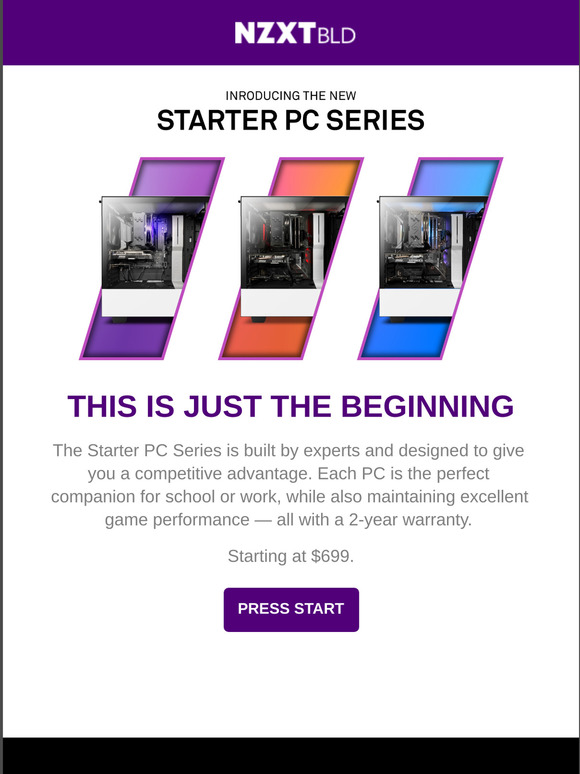 NZXT The allnew Starter PC Series is here Milled