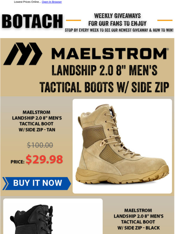 maelstrom landship boots