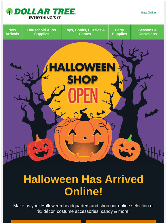Dollar Tree 🎃 The Halloween Shop is Open! Milled