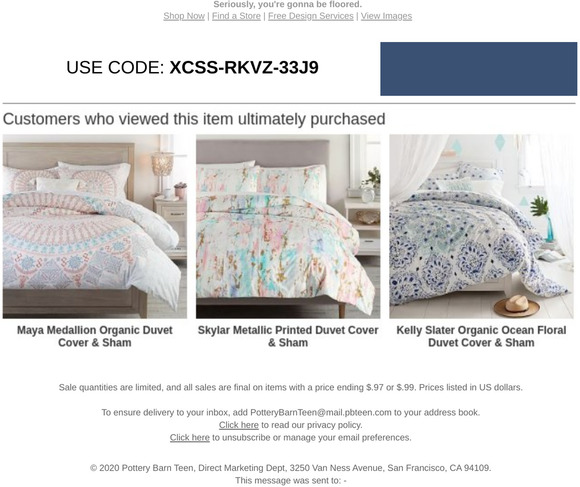 skylar metallic printed duvet cover