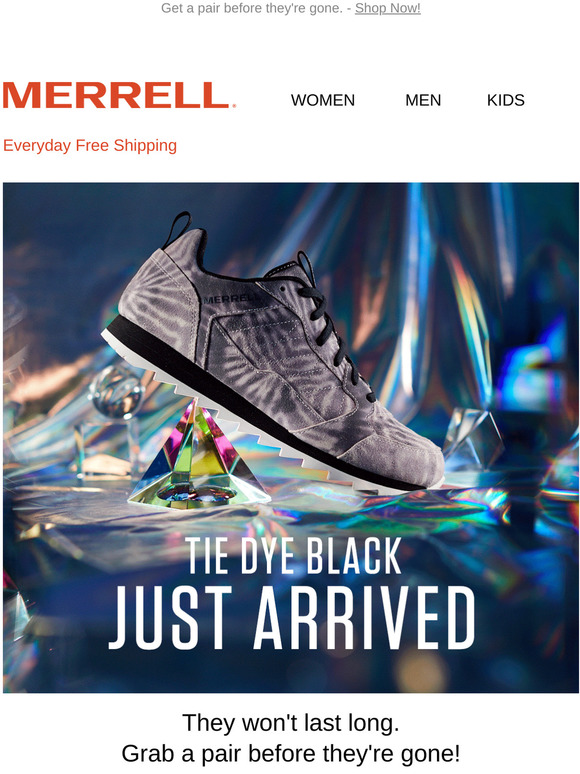 merrell tie dye sneakers