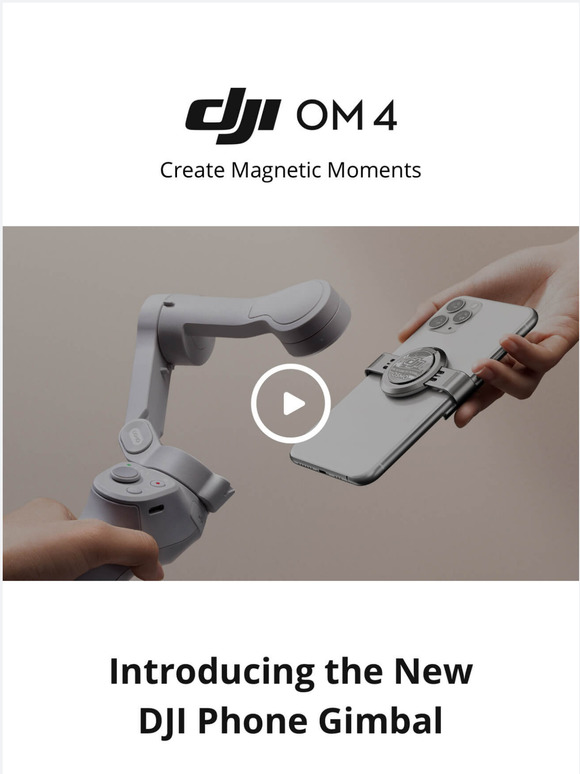 DJI Introducing the AllNew DJI OM 4 Milled