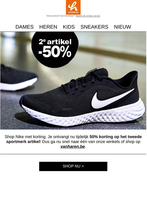 vanHaren : Scoor je favoriete Nike schoenen bij vanHaren | 2e sportmerk  artikel -50% | Milled