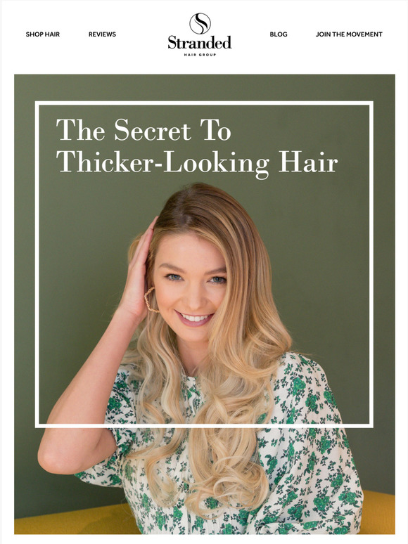 Looking for a thin hair solution? ✨
