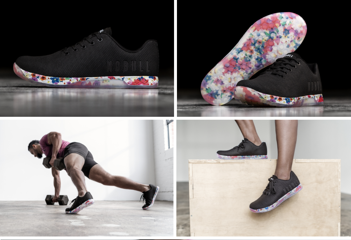 nobull black daisy trainer