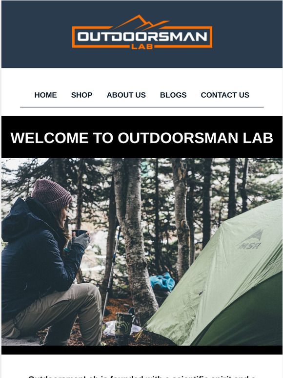 Welcome to Outdoorsman Lab.