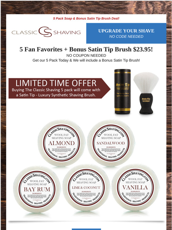 Soap & Brush Bonus Deal