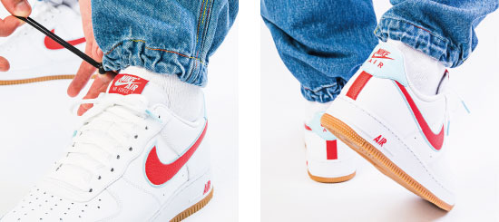 air force 1 mid białe
