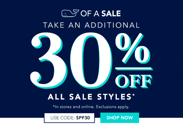 Vineyard Vines: SALE: Take An Additional 30% Off ALL Sale Styles! | Milled