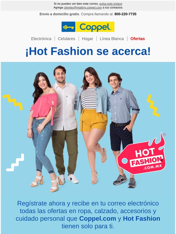 Coppel Hot Fashion 2021: hasta 51% de descuento en ropa, calzado y  accesorios