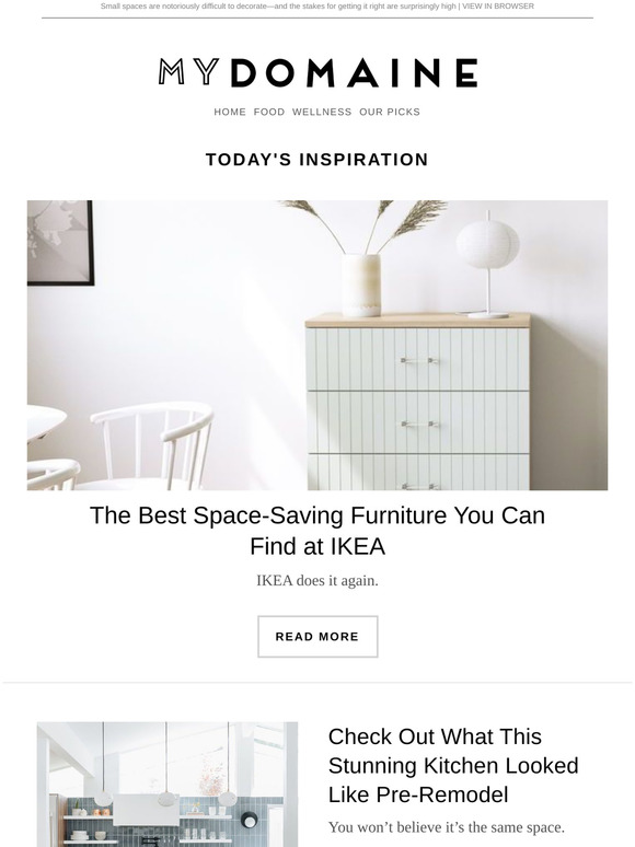 MyDomaine The best spacesaving furniture you can find at IKEA Milled