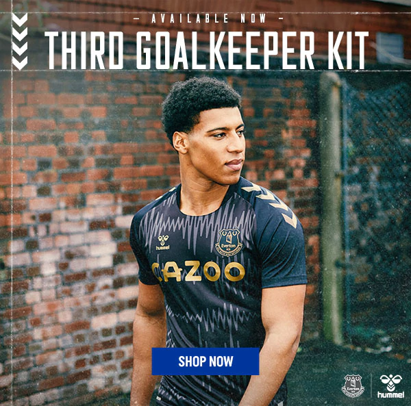 everton goalkeeper kit kids