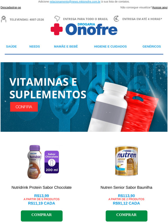 Leve 3 Pague 2 Fiber Mais Fibra Alimentar