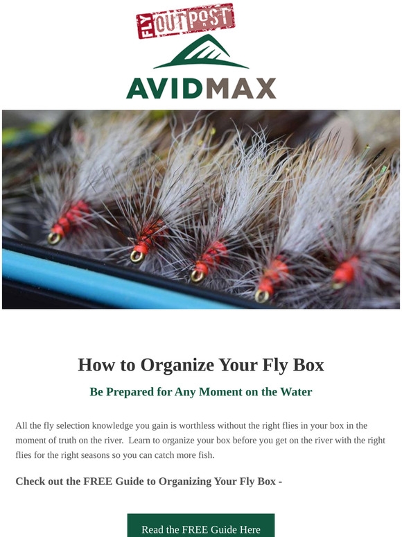 FREE Guide How to Organize Your Fly Box Milled
