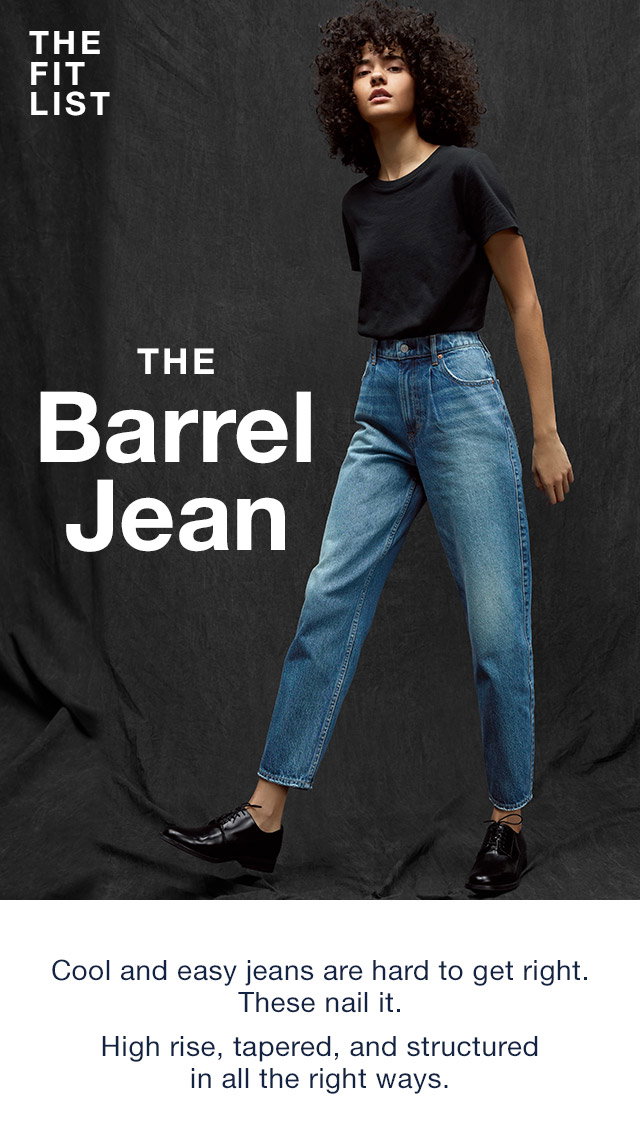 talking about the Barrel Jean 
