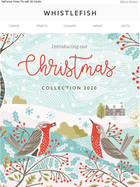 Whistlefish Introducing our Christmas Collection 15 Cards for £8! 🎄