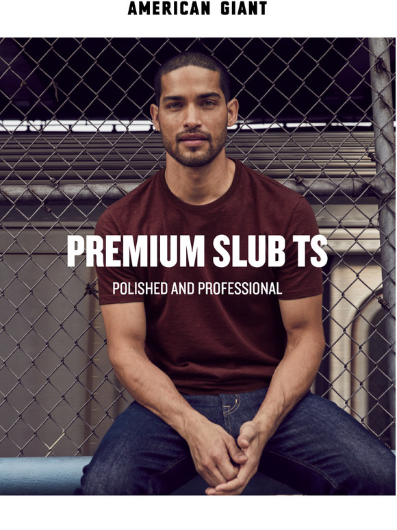 American Giant Premium Slub Ts new colors are here Milled