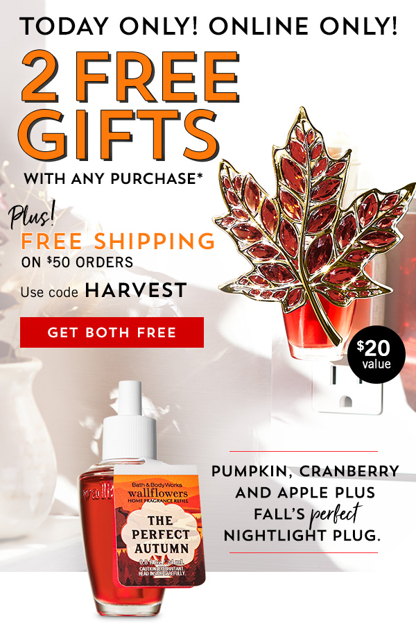 what is the free gift at bath and body works