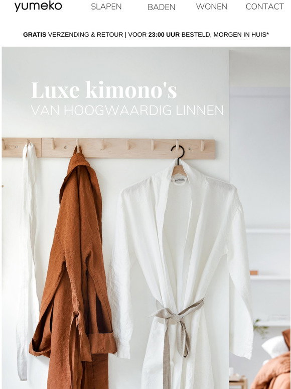 feedback kanaal bevind zich Yumeko: Luxe kimono's | Milled