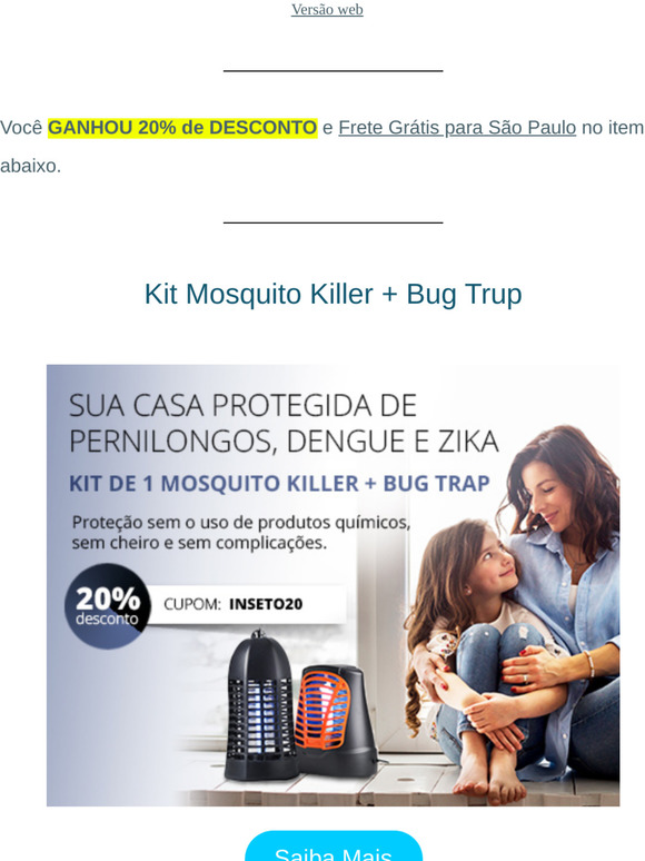20% OFF 🦟 Kit Mata Mosquito 🦟