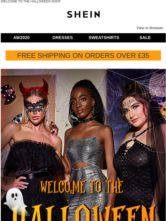 Shein Halloween Costume Ideas 2022