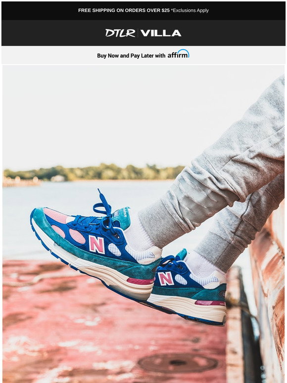VIlla: New Balance 992 Tropical | Milled