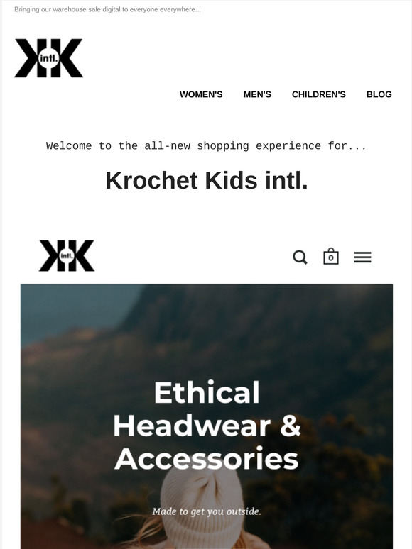 Our NEW Website!