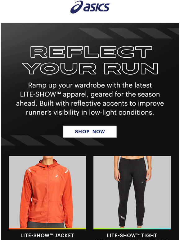 Ramp up your run in reflective wear
