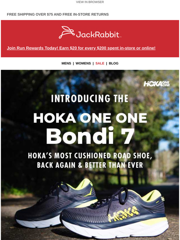 jackrabbit hoka one one