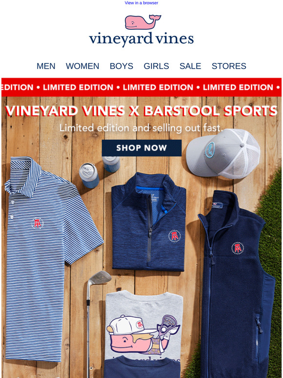 barstool and vineyard vines