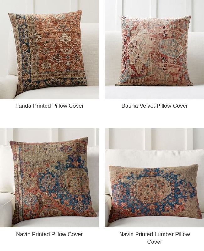 pottery barn navin pillow
