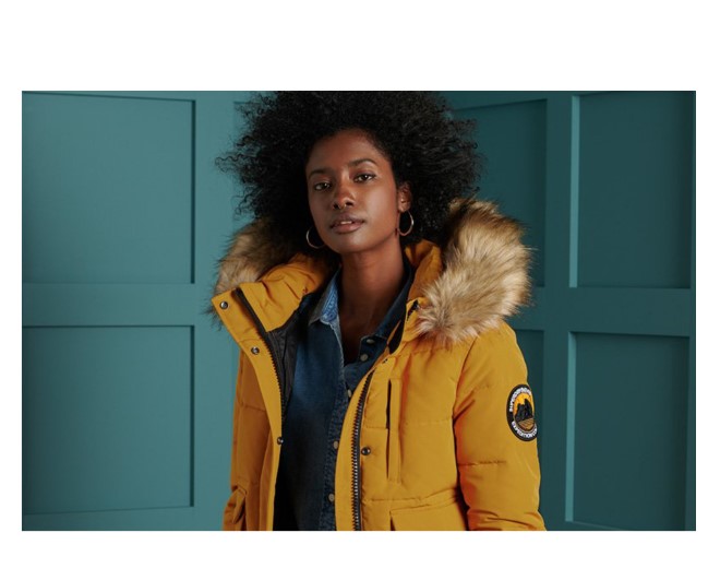 superdry mustard jacket