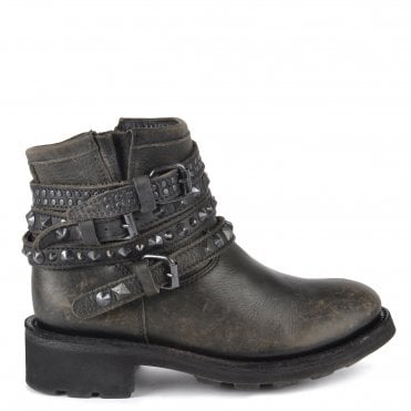 ash buckle boots