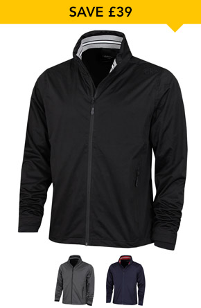 calvin klein mens 2020 collar detail waterproof golf jacket