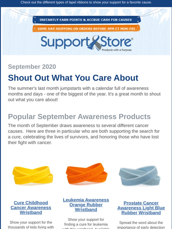 Shout Out What You Care About - September 2020