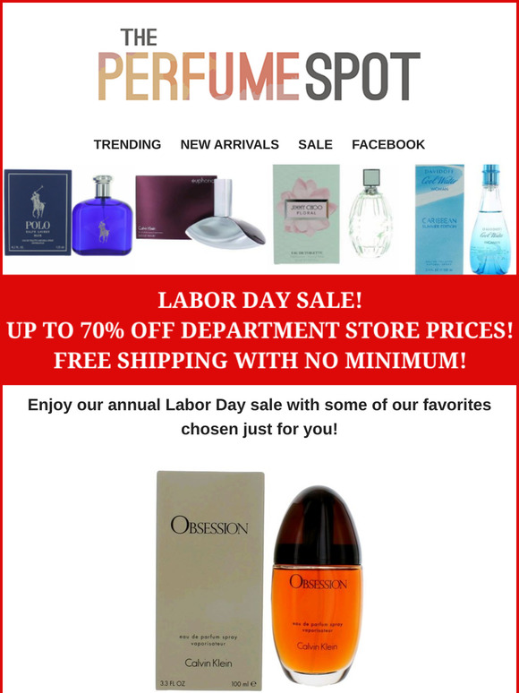 labor day sale perfume