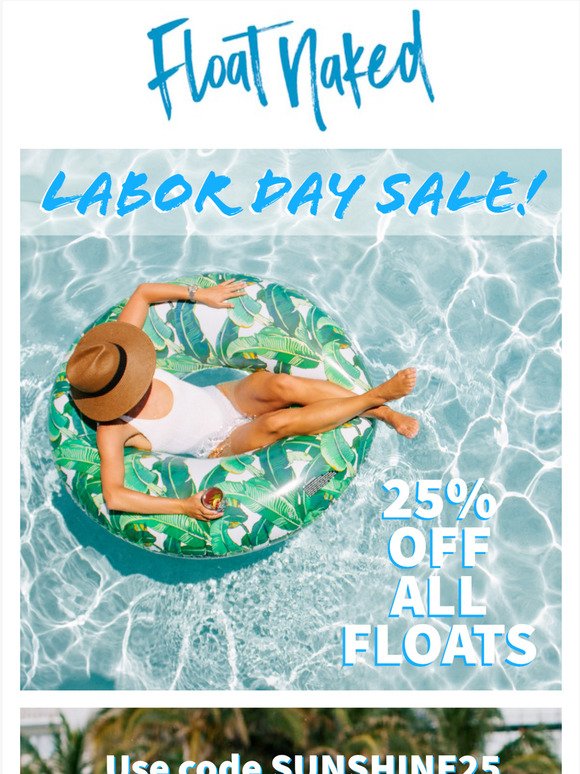 LABOR DAY SALE STARTS NOW!