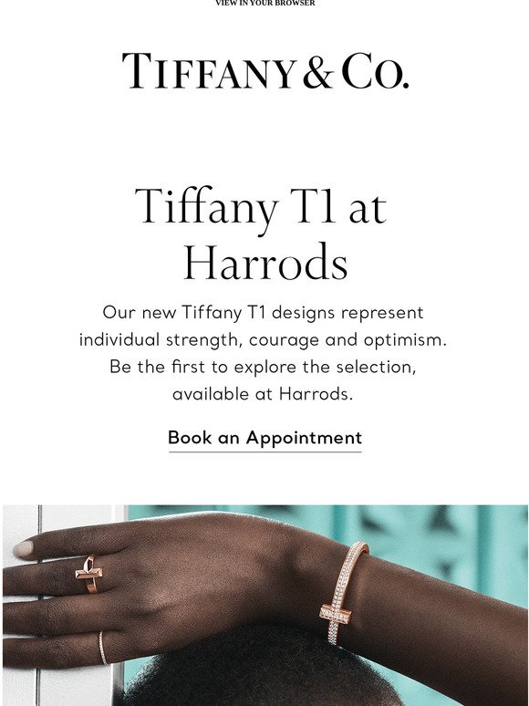 New Tiffany T1 at Harrods