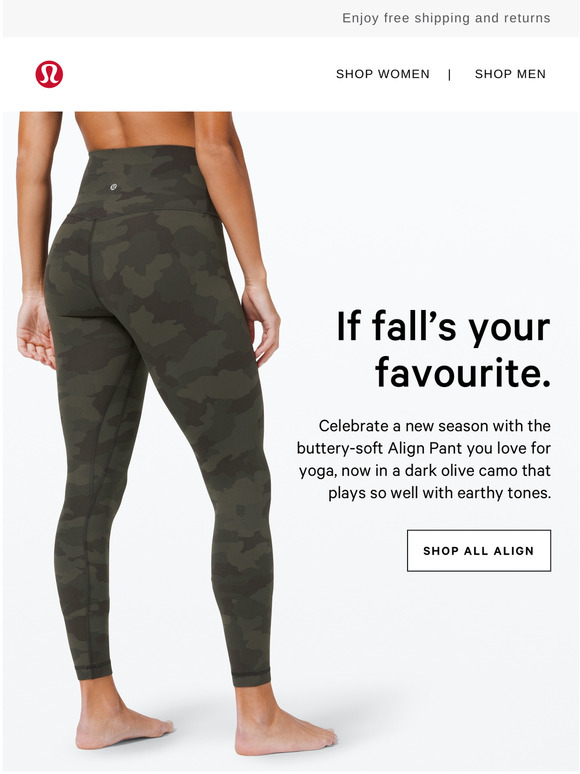 camo align lululemon