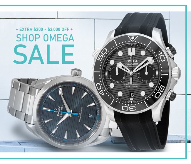 Off ✓ ▻ Omega Watches 
