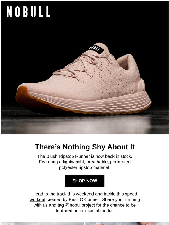 blush ripstop runner