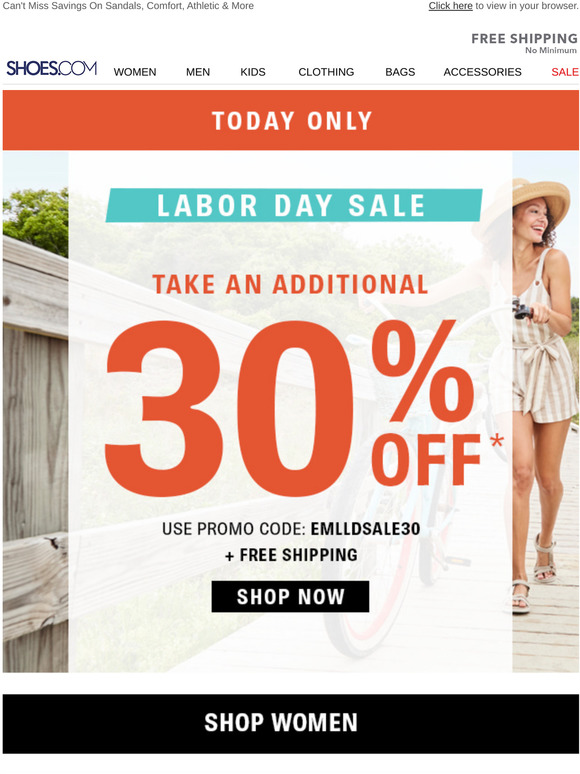 clarks labor day sale