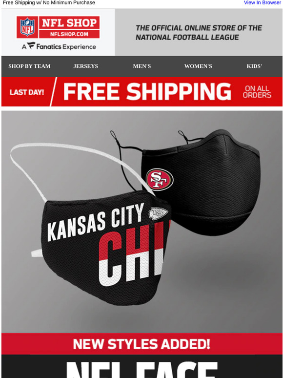 nfl shop shipping