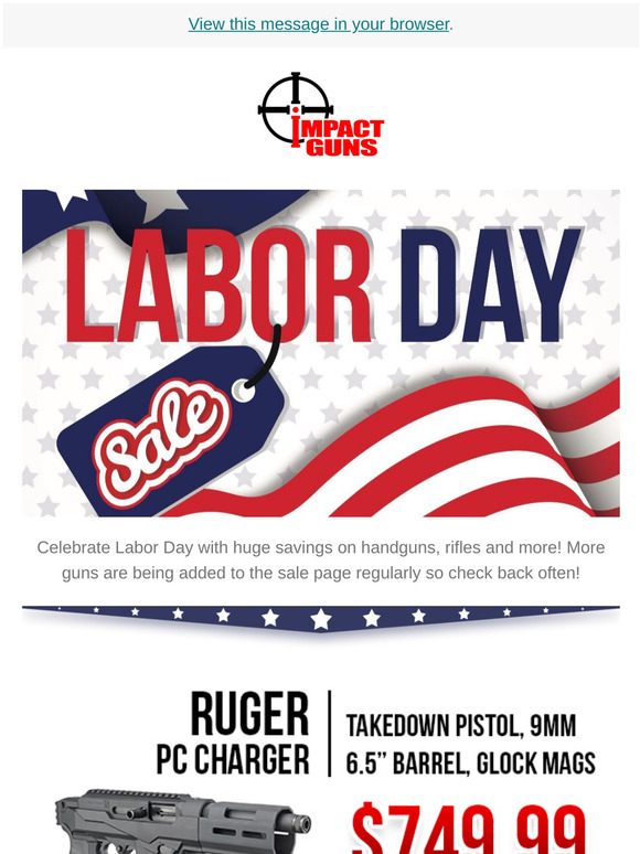 Labor Day Deals Start Now!