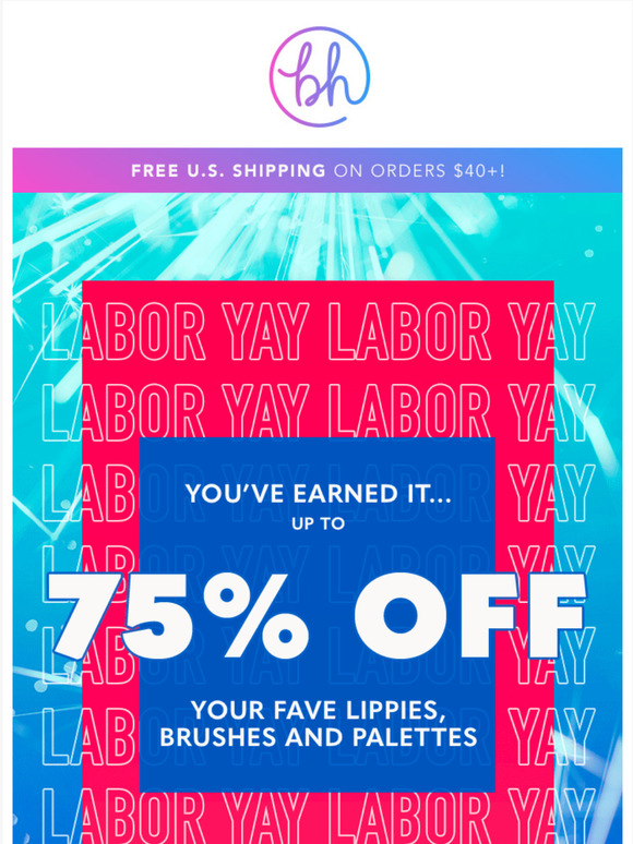 BH Cosmetics: Load up for Labor Day weekend with up to 75% off sitewide ...