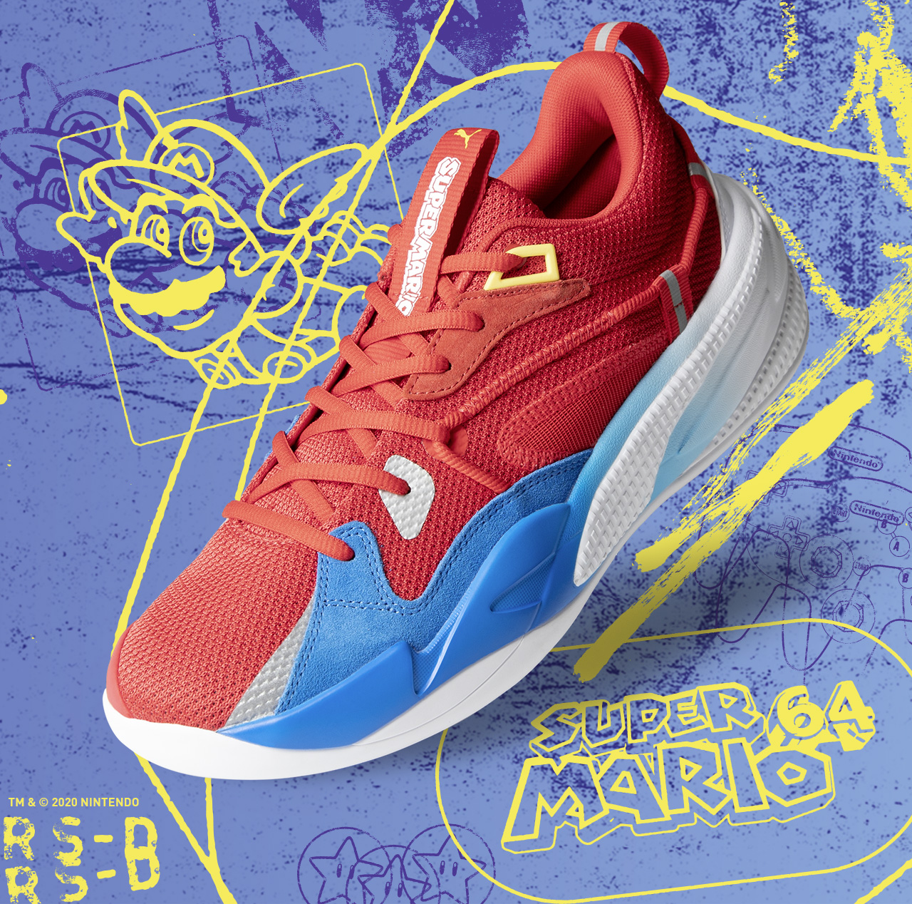 men puma rs dreamer super mario nintendo stores